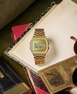 Casio Vintage Iconic Dorado 36,8 mm | A158WEGV-9A