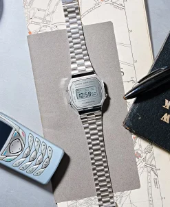 Casio Vintage Iconic Plateado 38,6 mm | A168WEM-7