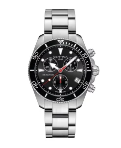 Certina DS Action Chrono Negro Acero 42 mm | C048.417.11.051.00