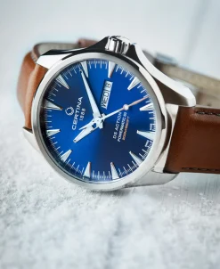 Certina DS Action Day-Date Powermatic 80 Azul 41 mm | C0324301604100