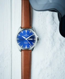 Certina DS Action Day-Date Powermatic 80 Azul 41 mm | C0324301604100
