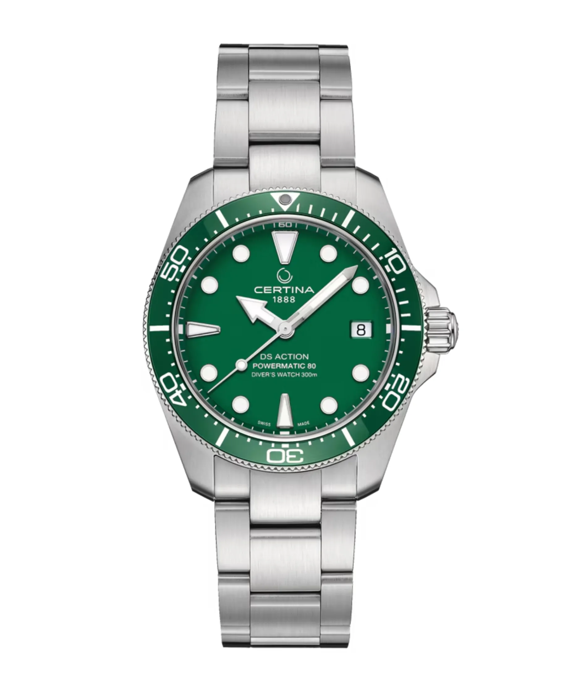 Certina DS Action Diver Verde 38 mm | C0488071109100