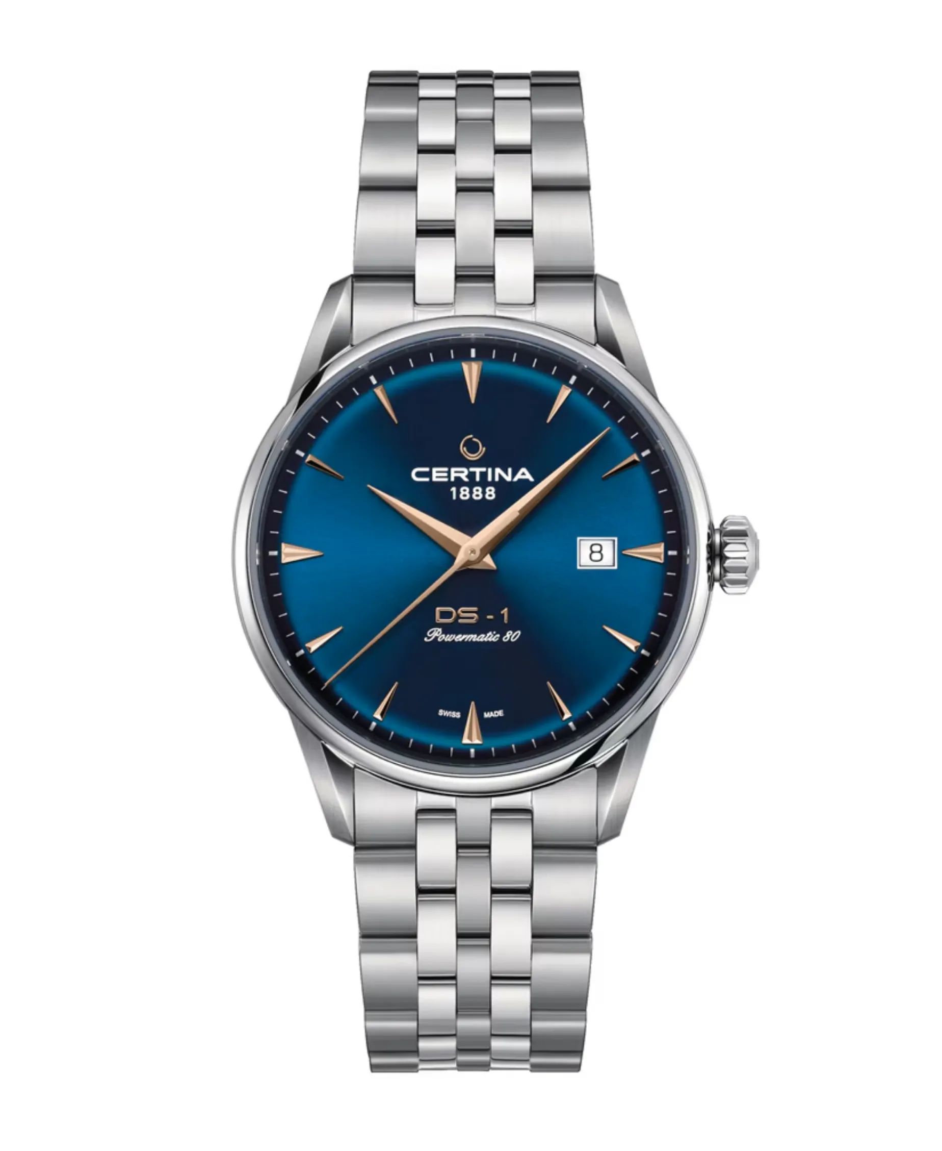 Certina DS-1 Powermatic 80 Azul 40 mm | C0298071104102