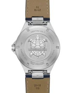 Certina DS-7 Quartz Azul Acero 39 mm | C043.410.16.041.00