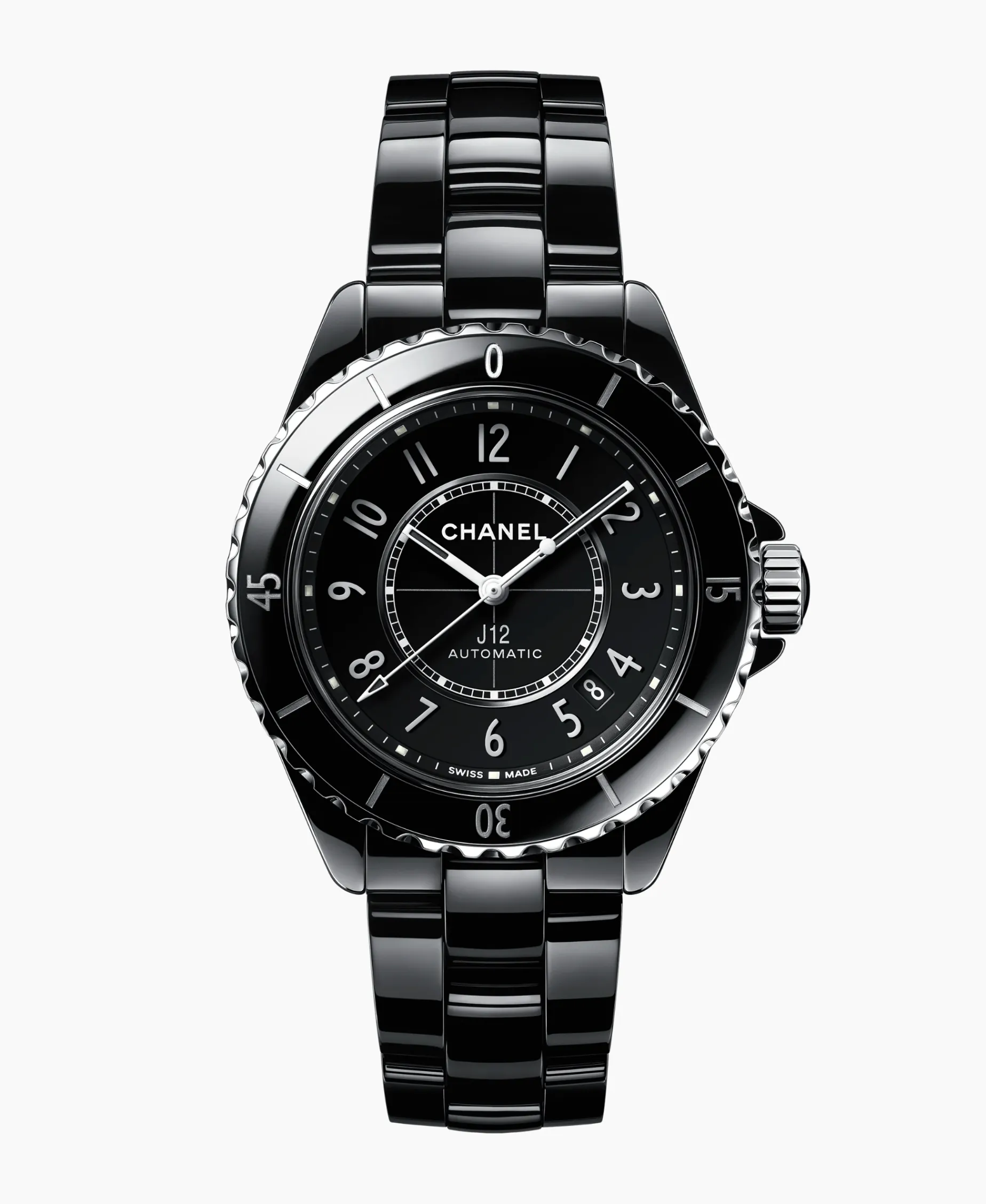 Chanel J12 Black Calibre 12.1 Cerámica 38 mm | H5697