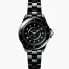 Chanel J12 Black Calibre 12.2 Cerámica Con Diamantes 33 mm | H9742