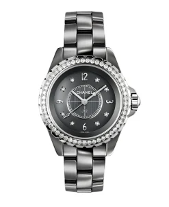 CHANEL J12 Chromatic Diamond Titanio Cerámico Gris 33 mm | H2565