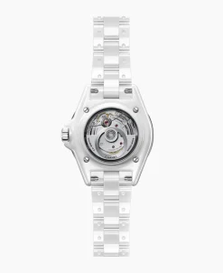 Chanel J12 White Cerámica Con Bisel De Diamantes 33 mm | H10473