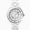 Chanel J12 White Cerámica Con Diamantes 38 mm | H5705