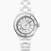 Chanel J12 White Cerámica Con Diamantes 33 mm | H5703