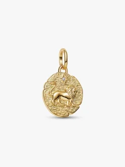 Charm Medallón León PANDORA Baño Oro - 763974C01