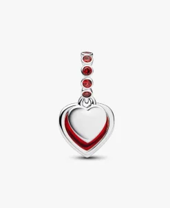 Charm Pandora Colgante Doble Corazón Cristal de Muran | 794429C01