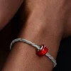 Charm Pandora Cristal de Murano Rojo | 794425C0