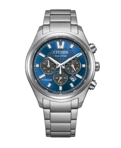 Citizen Chrono Super Titanium Eco Drive Azul 40 mm | CA4750-51L