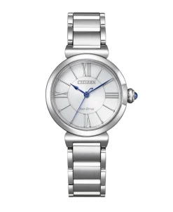 Citizen Lady Eco-Drive Blanco Acero 29,5 mm | EM1070-83A