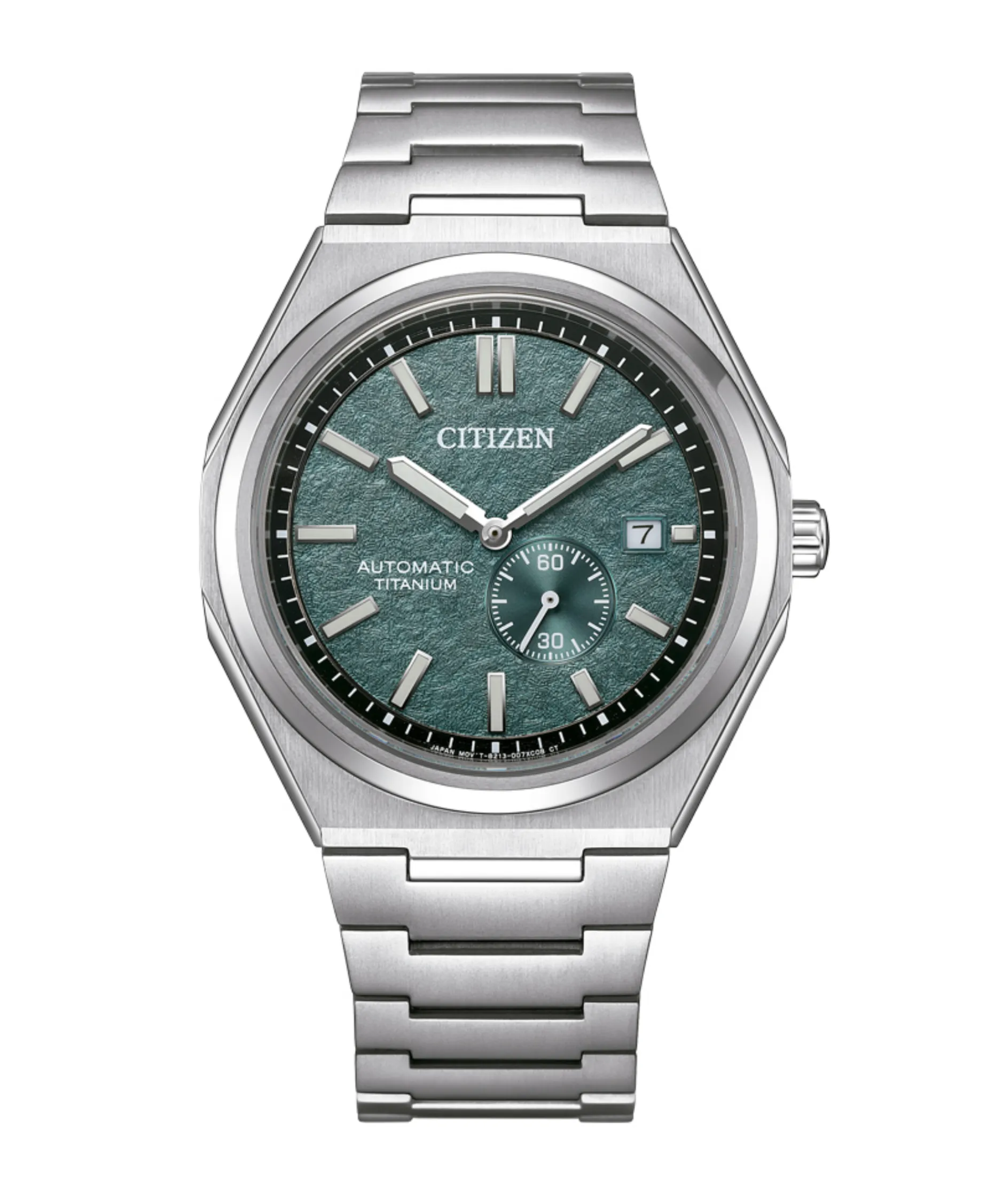 Citizen Mechanical Super Titanium Green Small Seconds 40,5 mm | NJ0180-80X