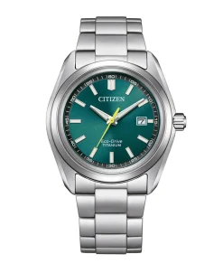 Citizen Super Titanium Eco-Drive Verde 40 mm | AW1900-50X