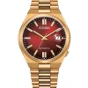 Citizen Tsuyosa Automático Rojo PVD Rosa 40 mm | NJ0153-82X