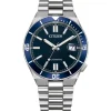 Citizen Tsuyosa Shore Automático Azul Acero 40 mm | NJ0230-59L