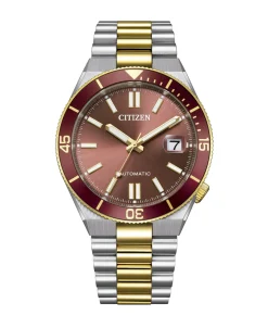 Citizen Tsuyosa Shore Automático Rojo Bicolor 40 mm | NJ0234-58X