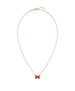 Colgante Chaumet Jeux de Liens Oro Rosa 18K y Cornalina | 085108