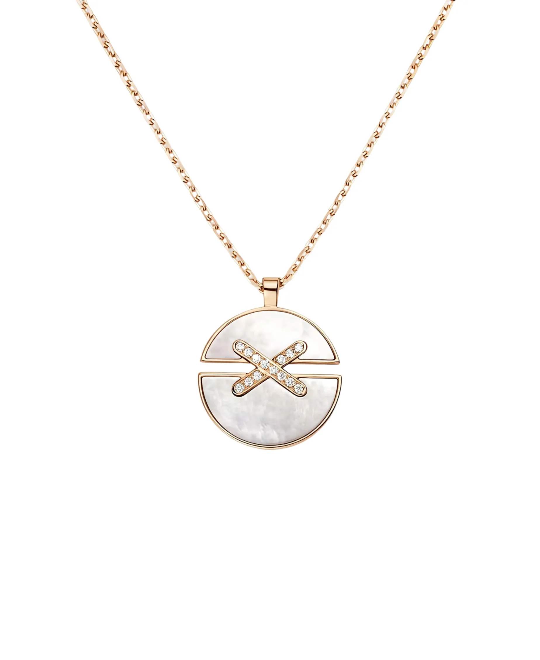 Colgante Chaumet Jeux de Liens Oro 18K y Diamantes | 084494