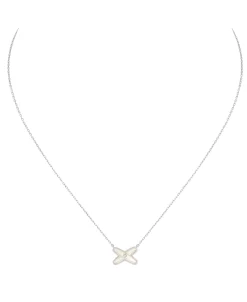 Colgante Chaumet Jeux de Liens Oro Blanco Nácar y Diamante | 083161