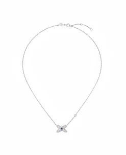 Colgante Chaumet Jeux de Liens Oro Blanco Zafiro y Diamantes | 085454