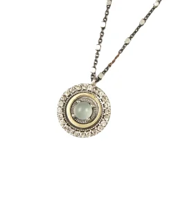 Colgante DELCERRO Plata Rola Champagne | 10204CA
