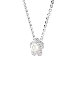 Colgante Flor Ariana Grande x Swarovski Baño de Rodio Cristales y Perla | 5755817