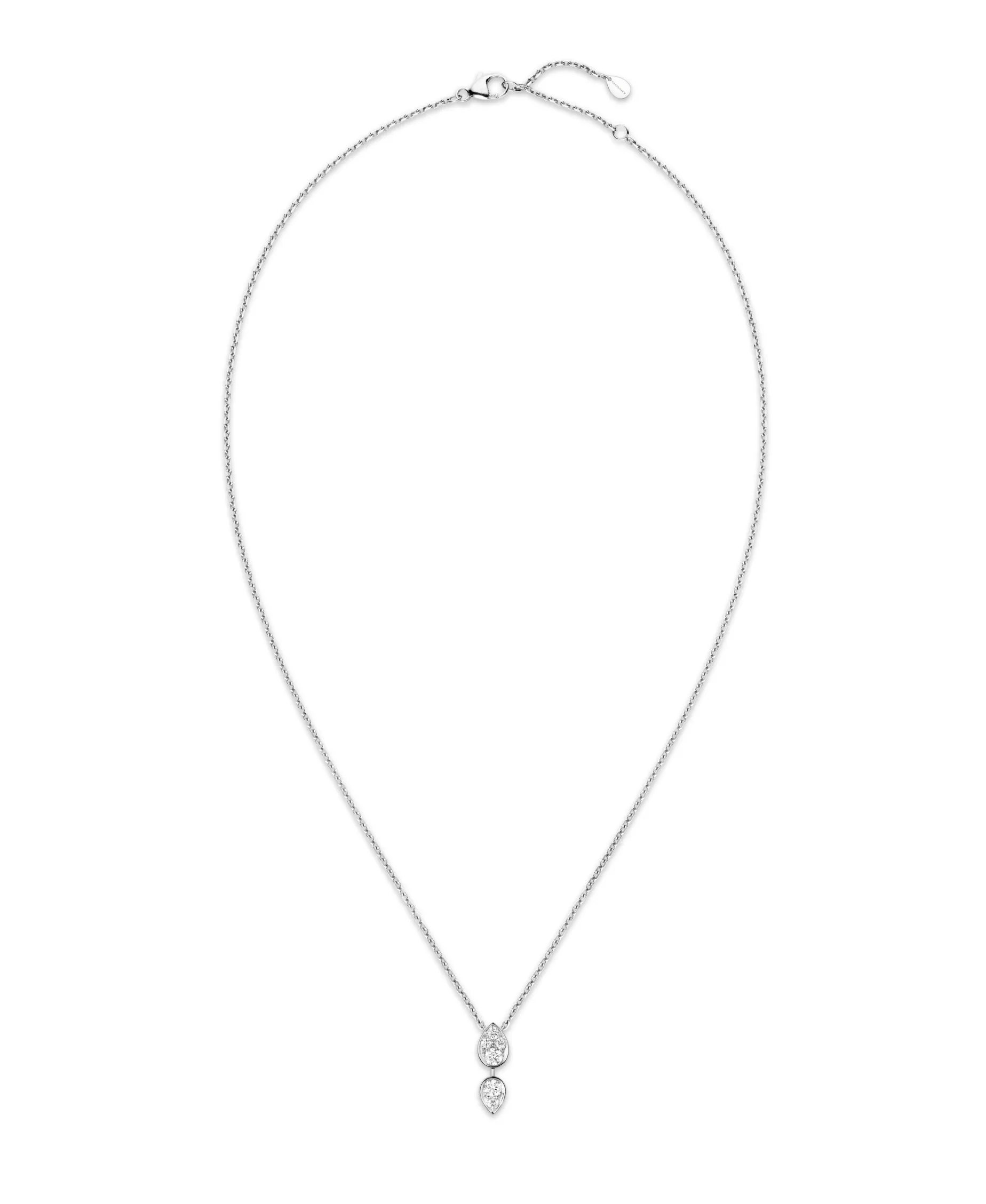 Colgante Joséphine Ronde d’Aigrettes Chaumet Oro Blanco 18K y Diamantes | 083851