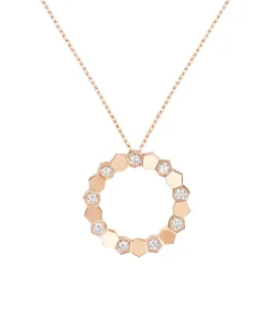 Colgante Mediano Bee de Chaumet Oro Rosa y Diamantes | 085731