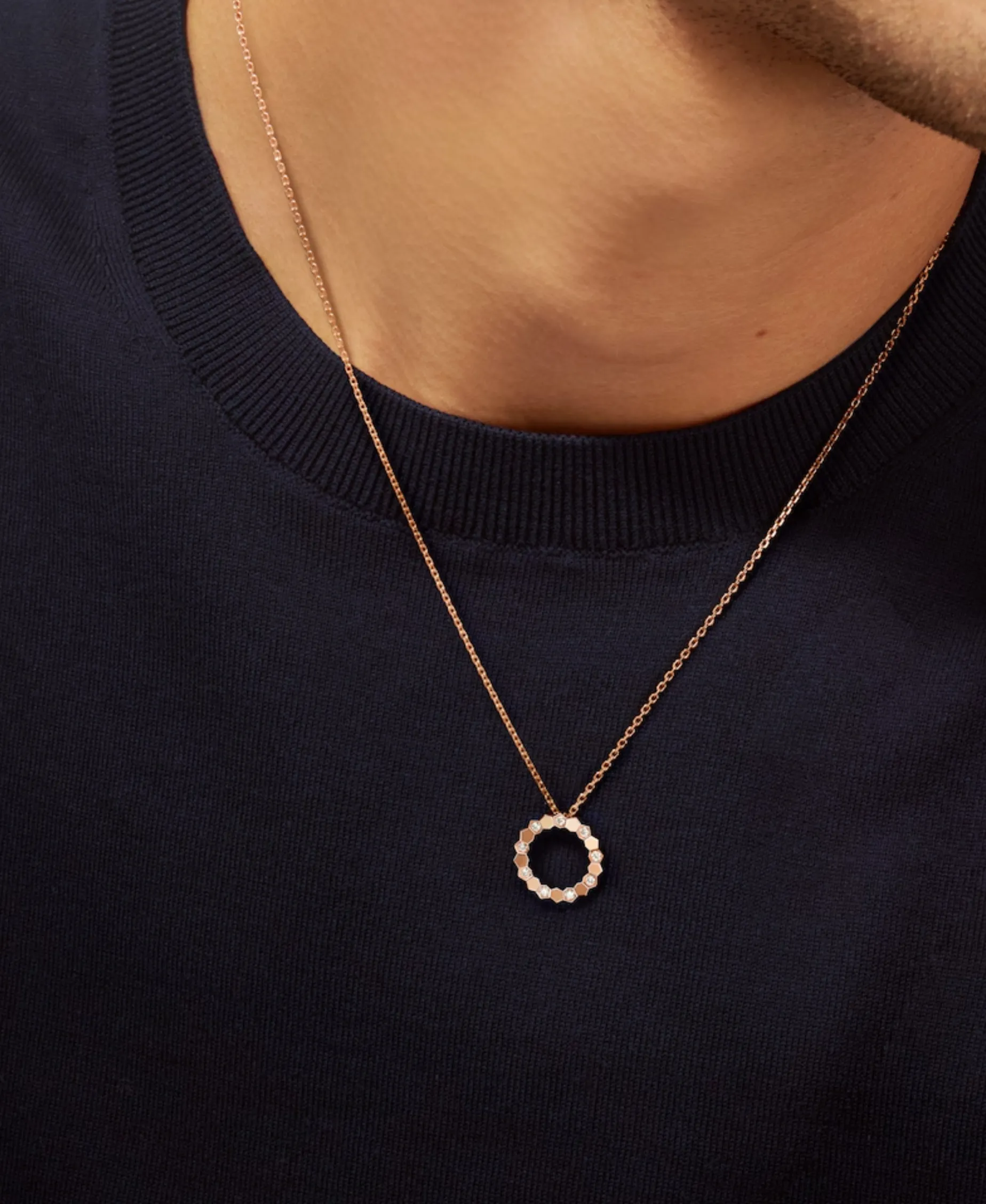 Colgante Pequeño Bee de Chaumet Oro Rosa y Diamantes | 085525