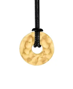 Colgante Pi Dinh Van Oro Amarillo 24K Cordón Negro | 739201
