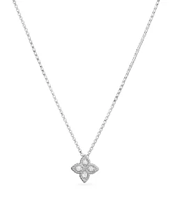Colgante Roberto Coin Princess Flower Mini Con Diamantes | ADR777CL0679