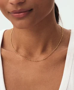 Collar Corto Chaîne Boule AGATHA París Dorado | 02680232-157-TU