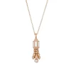 Collar de Oro Rosa Roberto Coin Art Deco con Nácar y Diamantes - ADV888CL2267_02