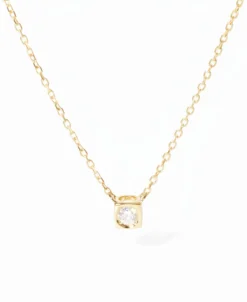 Collar Dinh Van Le Cube Diamant M Oro Amarillo | 608311