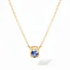 Collar Dinh Van Le Cube XS Con Zafiro Azul | 608711