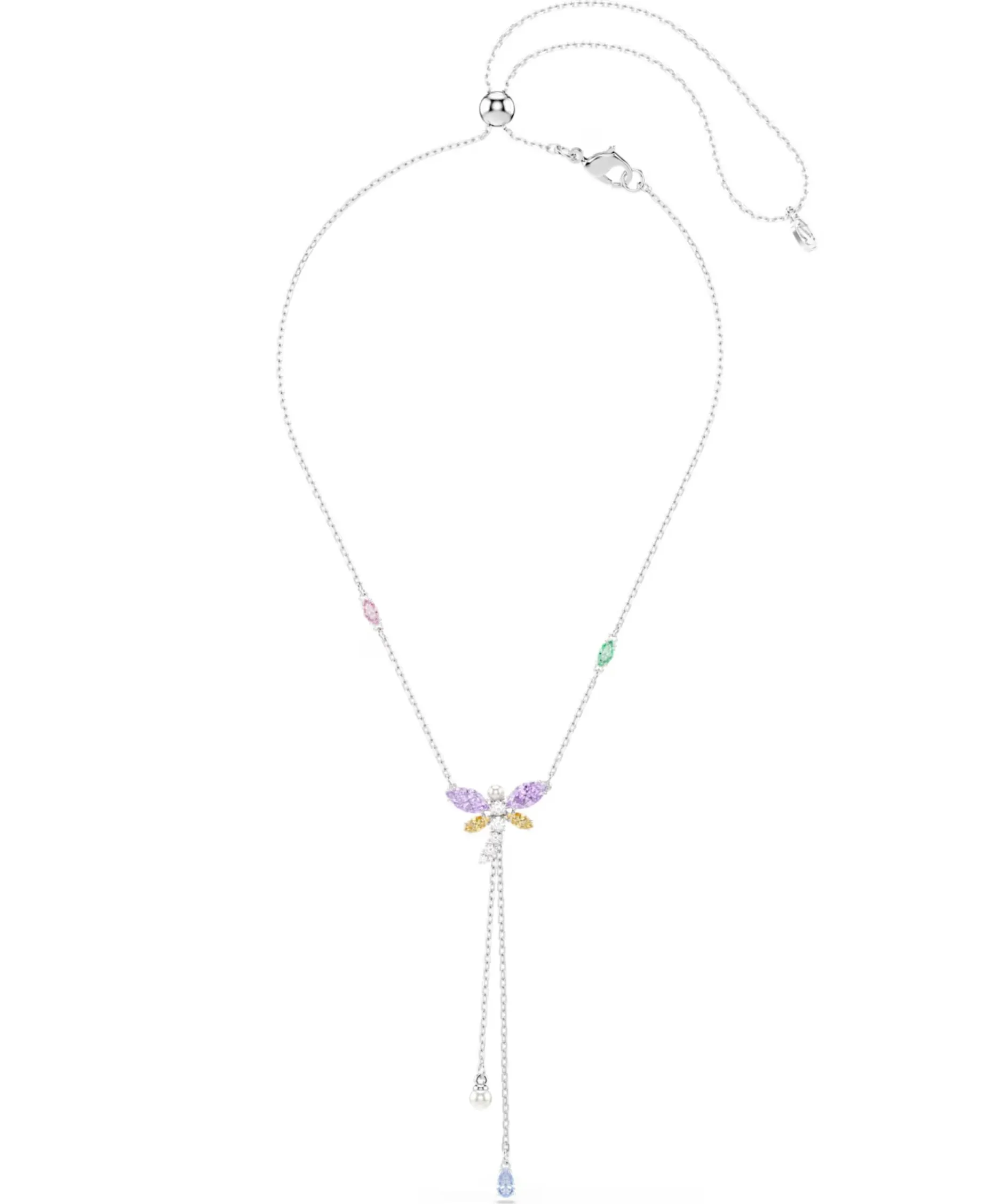 Collar en Y Libélula Ariana Grande x Swarovski Cristales Con Perlas y Circonita | 5749183