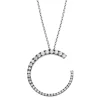 Collar Gold&Roses Sasa L Oro Blanco Pavonado Diamantes | GR-533.4