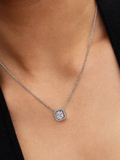 Collar Halo Plata PANDORA - 393560C02-45