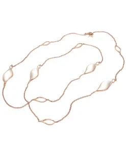 Collar Mattioli Navettes Sautoir Con Madre Perla En Oro Rosa | MGI75051R