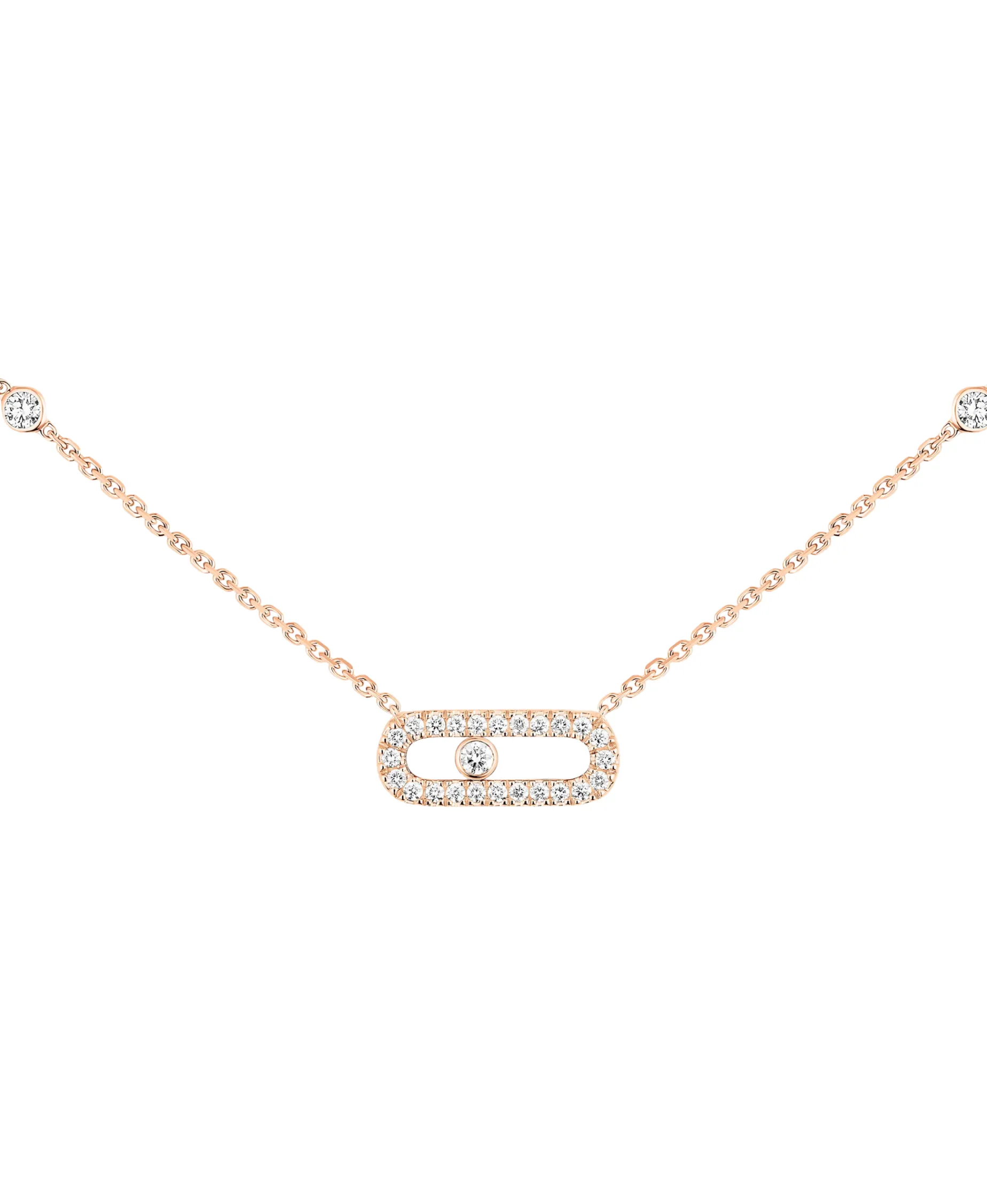 Collar Messika Move Uno Oro Rosa | 04708-PG