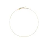 Collar Midi Lucky Pavé AGATHA París Dorado | 02681173-157-TU