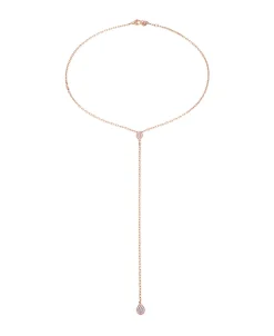 Collar Multiposición en Oro Rosa y Diamantes