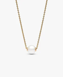 Collar Pandora Perla Cultivada de Agua Dulce Tratada | 363167C01