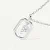 Collar PDPAOLA Mini Letter P Plata | CO02-527-U