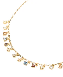 Collar PDPAOLA Willow Plata Baño Oro | CO01-192-U