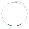 Collar PESAVENTO Colores del Mundo Azul Santorini Plata Baño Oro Blanco | WPSCG002